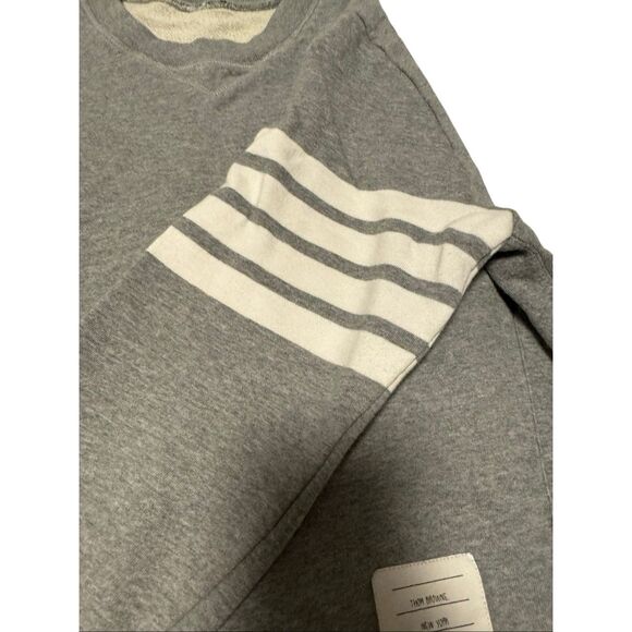 Thom Browne women’s crew neck sweat shirt size 4 (XL) - EUC - Picture 10 of 12